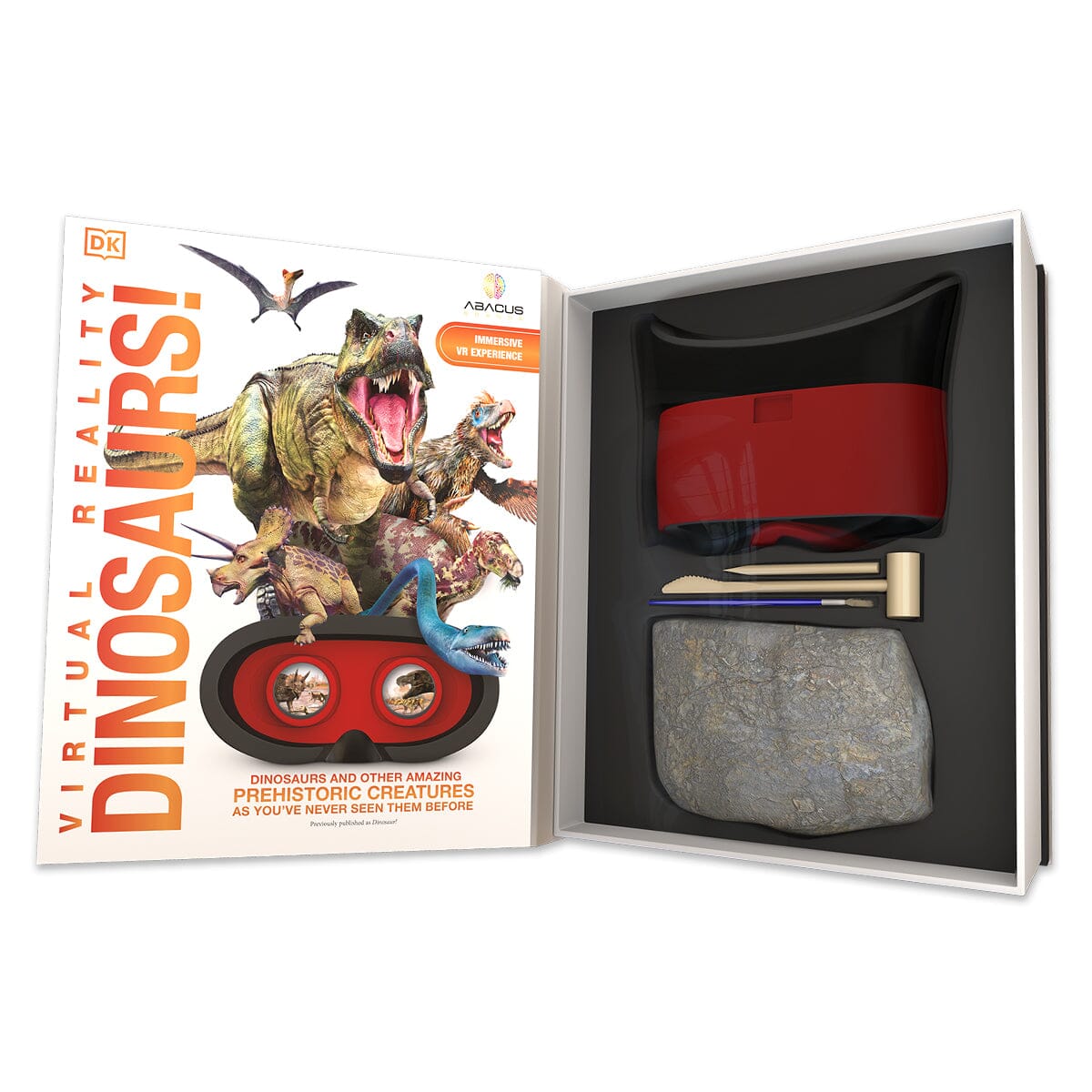 Dinosaur VR Kit | VR Goggles & DK Book | Toylandeu™