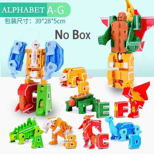 Dinosaur Warriors A-Z Alphabet Adventure for Creative Learning - ToylandEU
