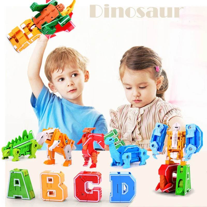 Dinosaur Warriors A-Z Alphabet Adventure for Creative Learning - ToylandEU