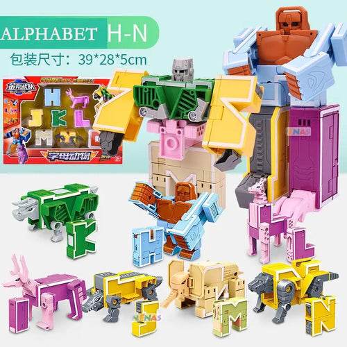 Dinosaur Warriors A-Z Alphabet Adventure for Creative Learning - ToylandEU