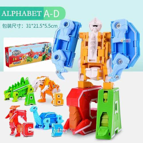 Dinosaur Warriors A-Z Alphabet Adventure for Creative Learning - ToylandEU