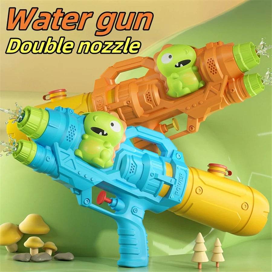 Dinosaurs Ducks Sharks Twin Sprinklers Water Gun Toys - ToylandEU