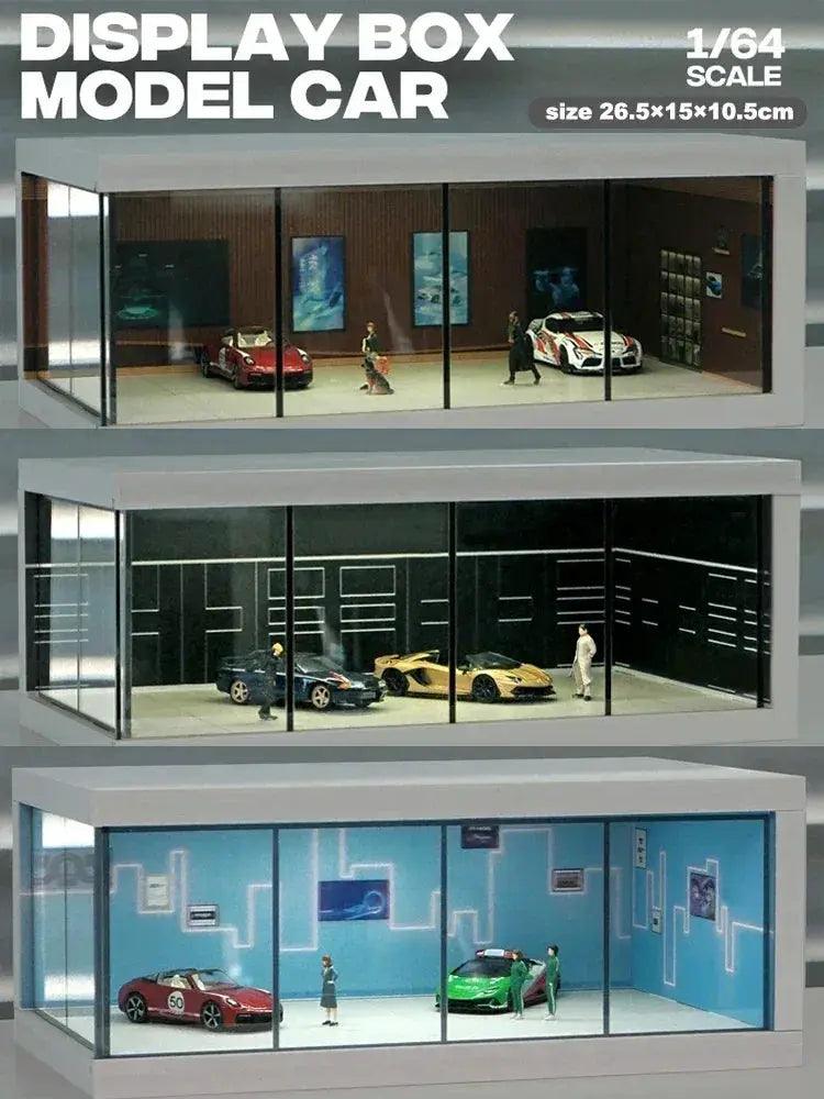  1/64 Garage Diorama With Lighting For Model Scenery -  ToylandEU™