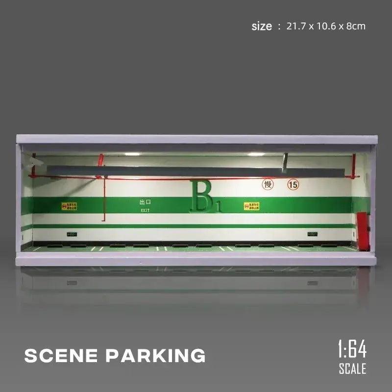  1/64 Garage Diorama With Lighting For Model Scenery -  ToylandEU™
