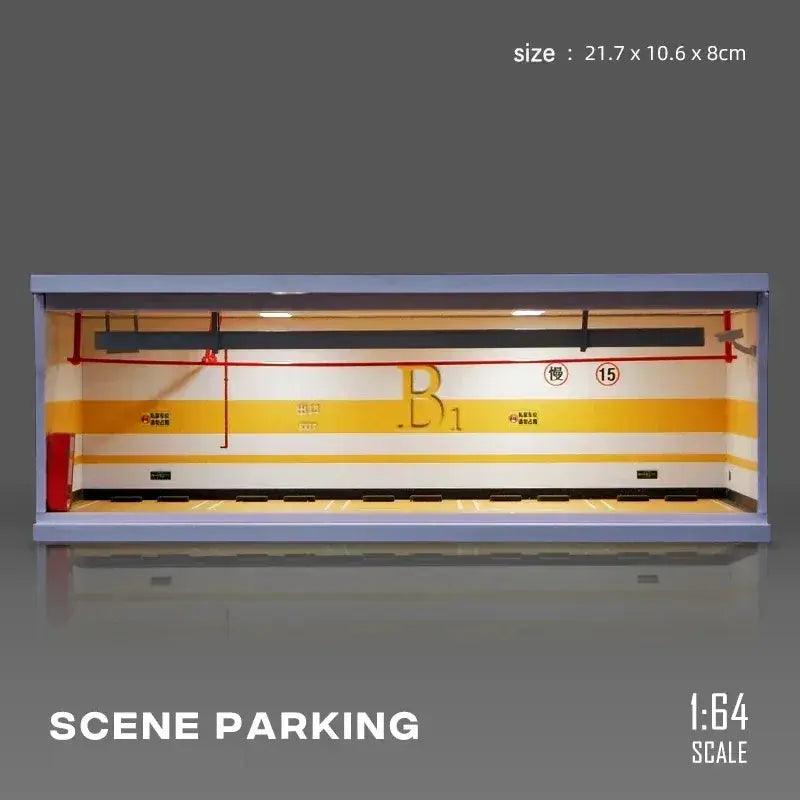  1/64 Garage Diorama With Lighting For Model Scenery -  ToylandEU™