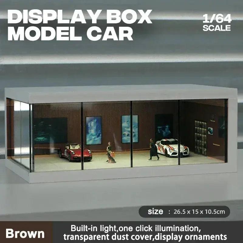  1/64 Garage Diorama With Lighting For Model Scenery -  ToylandEU™