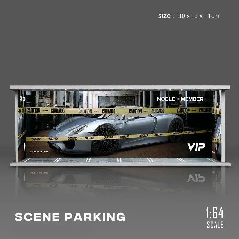  1/64 Garage Diorama With Lighting For Model Scenery -  ToylandEU™