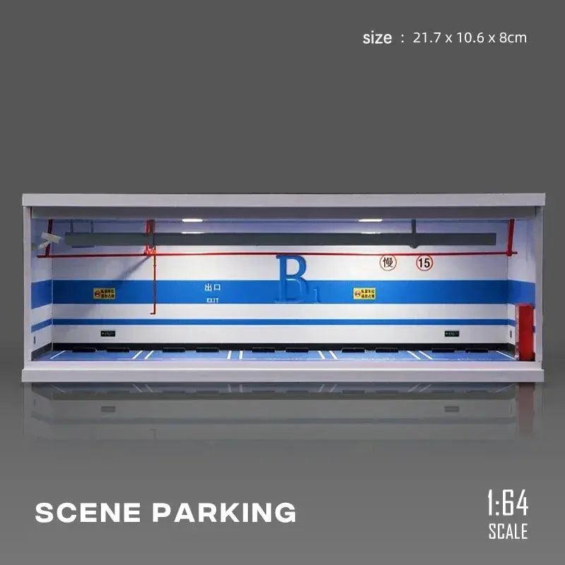  1/64 Garage Diorama With Lighting For Model Scenery -  ToylandEU™