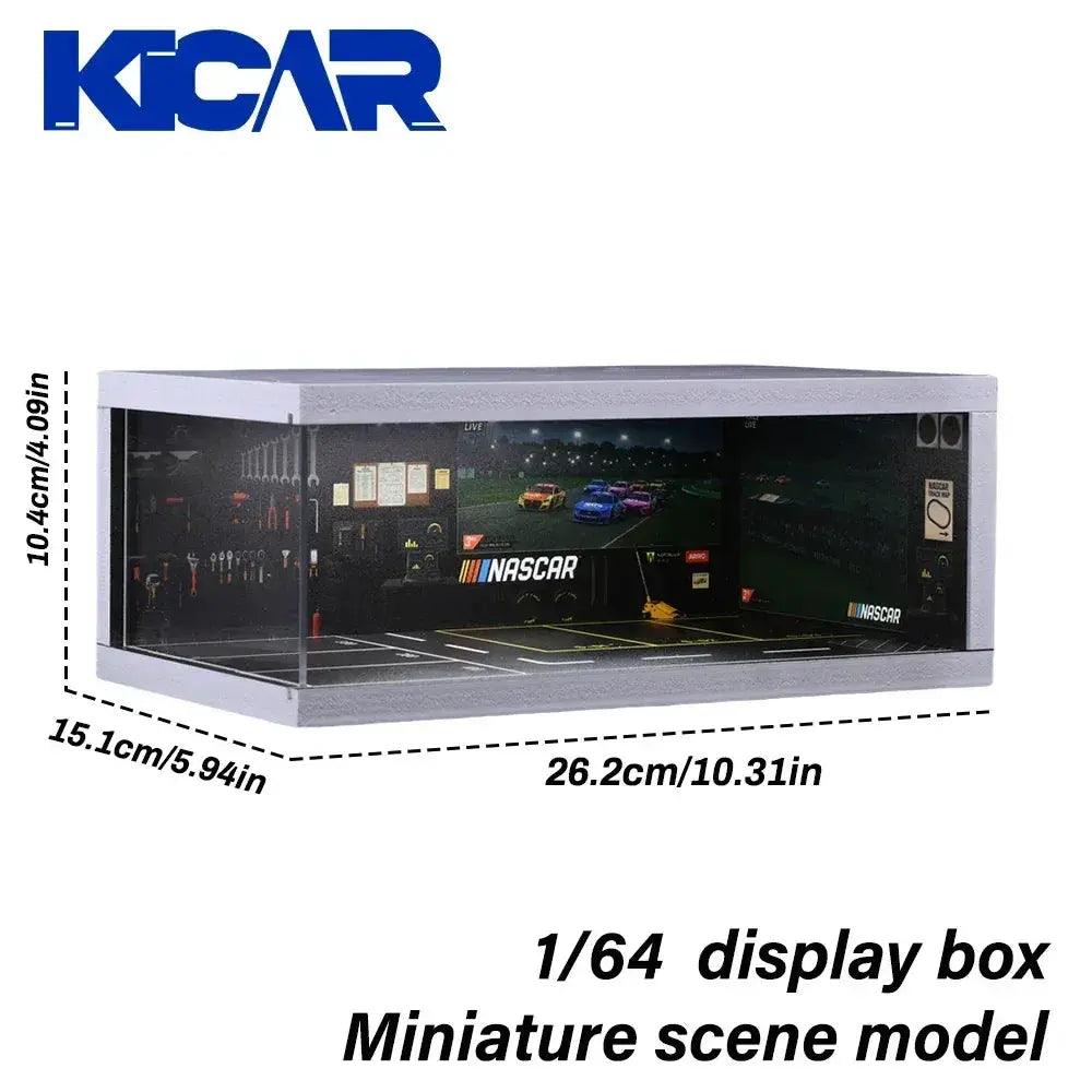  1/64 Garage Diorama With Lighting For Model Scenery -  ToylandEU™