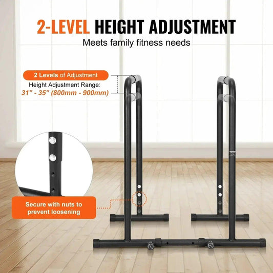  Dip Bar Stand Heavy Duty Adjustable Height 440 Lb -  ToylandEU™