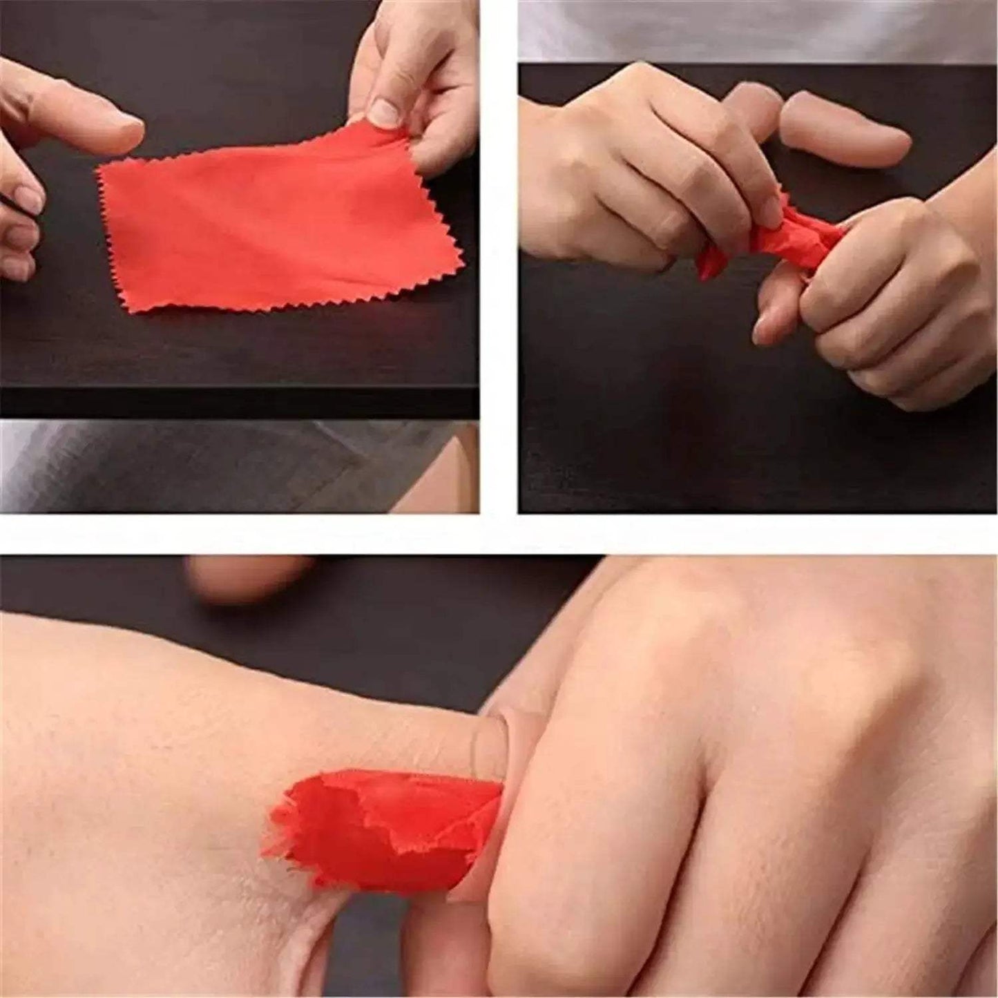 Disappearing Silk Thumb Tip Magic Trick Prop for Magicians - ToylandEU