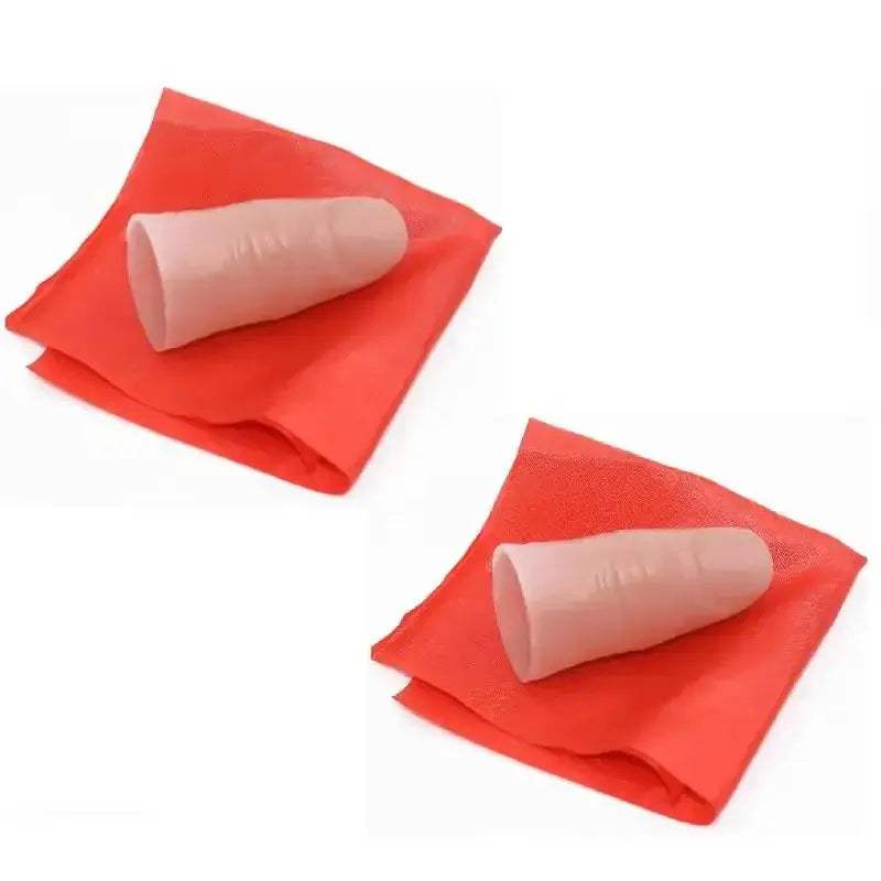 Disappearing Silk Thumb Tip Magic Trick Prop for Magicians - ToylandEU