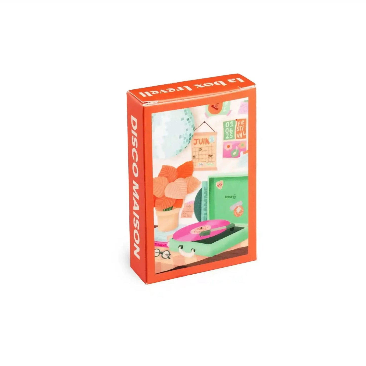 Disco House Mini Jigsaw Puzzle 99 Pieces Vibrant Retro - ToylandEU