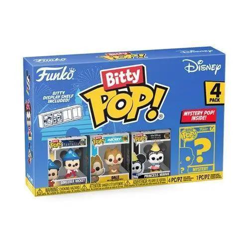  Disney Bitty Pop Mini Figures 4 Pack Chase Figure -  ToylandEU™