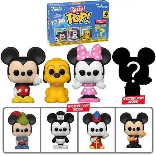  Disney Bitty Pop Mini Figures 4 Pack Chase Figure -  ToylandEU™