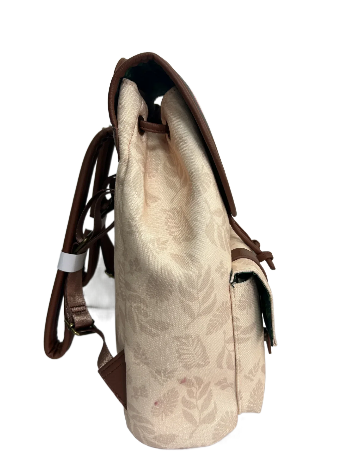 Disney Cartoon Castle Kids Backpack Floral Travel Friendly - ToylandEU