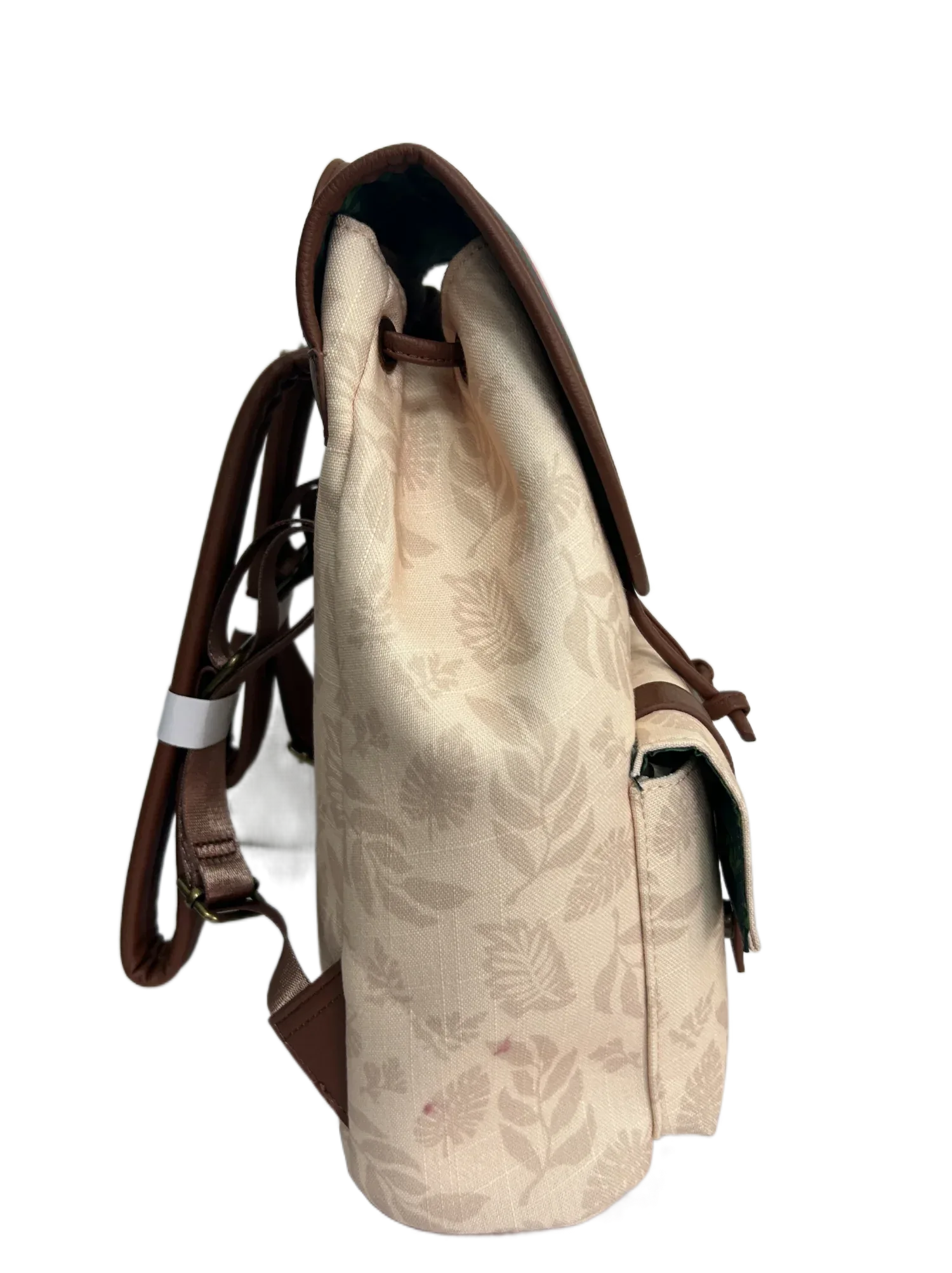 Disney Cartoon Castle Kids Backpack Floral Travel Friendly - ToylandEU