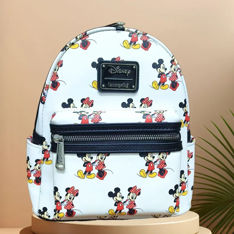 Disney Cartoon Castle Kids Backpack Floral Travel Friendly - ToylandEU
