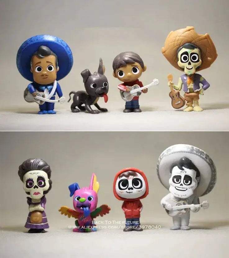Disney Coco Action Figures 8 Piece Set Collectible Gift - ToylandEU