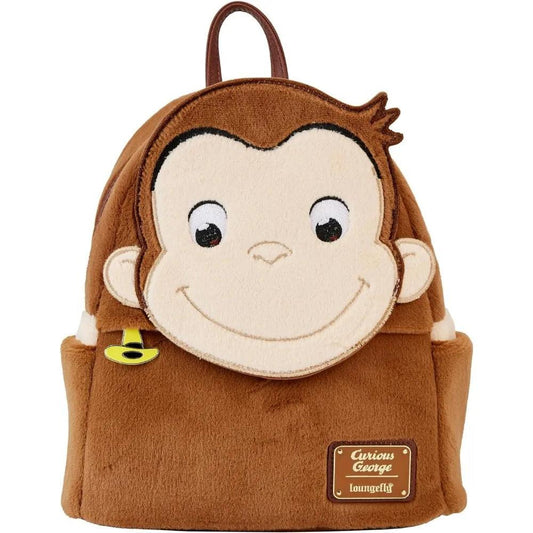  Disney Curious George Plush Mini Backpack 10in Daypack 