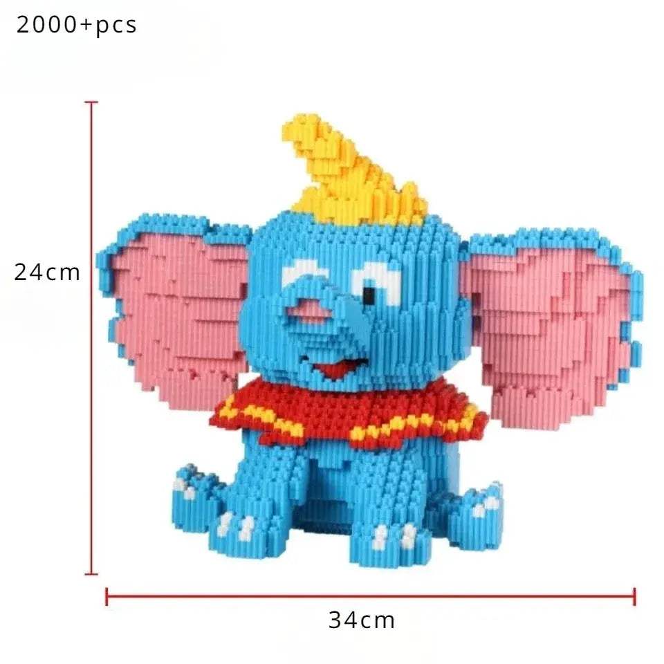 Disney Dumbo Building Blocks For Creative STEM Fun - ToylandEU