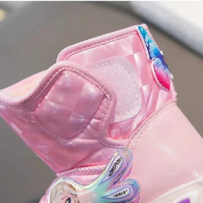  Disney Frozen Elsa Kids Snow Boots Waterproof Non Slip -  ToylandEU™