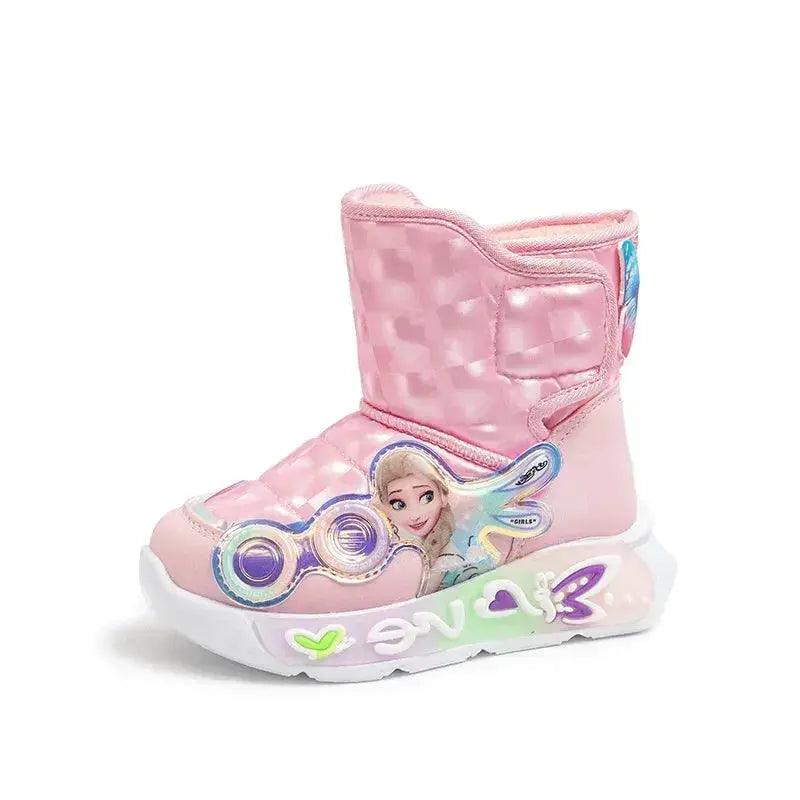  Disney Frozen Elsa Kids Snow Boots Waterproof Non Slip -  ToylandEU™