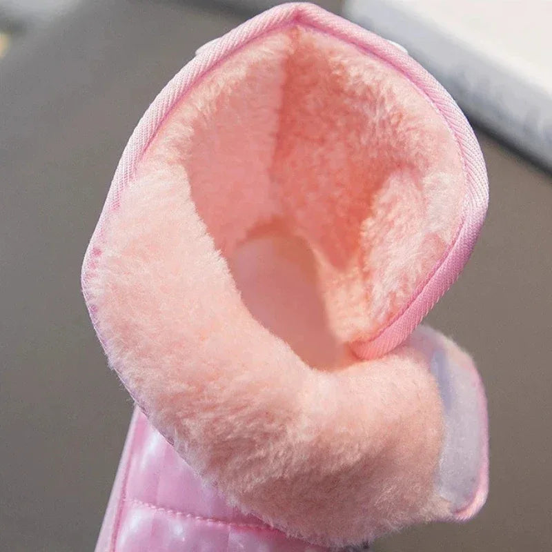 Disney Frozen Elsa Kids Snow Boots Waterproof Non Slip - ToylandEU