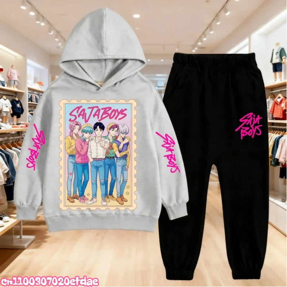 Disney Kids 2 Piece Pullover Hoodie And Pants Set Polyester Unisex 7 To 13Y - ToylandEU