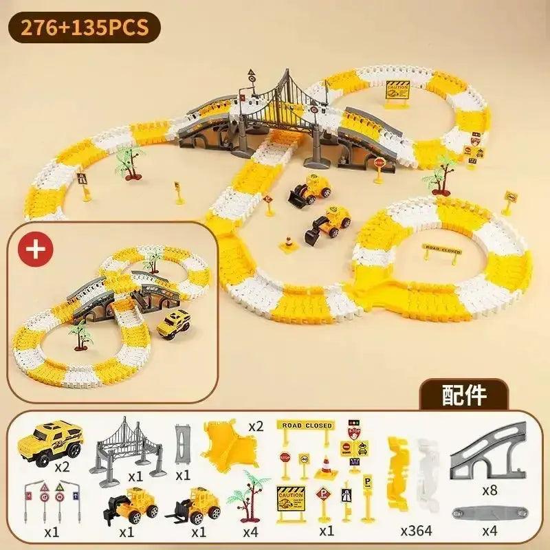  Disney Kids Diecast Car Track Set Puzzle Challenge -  ToylandEU™