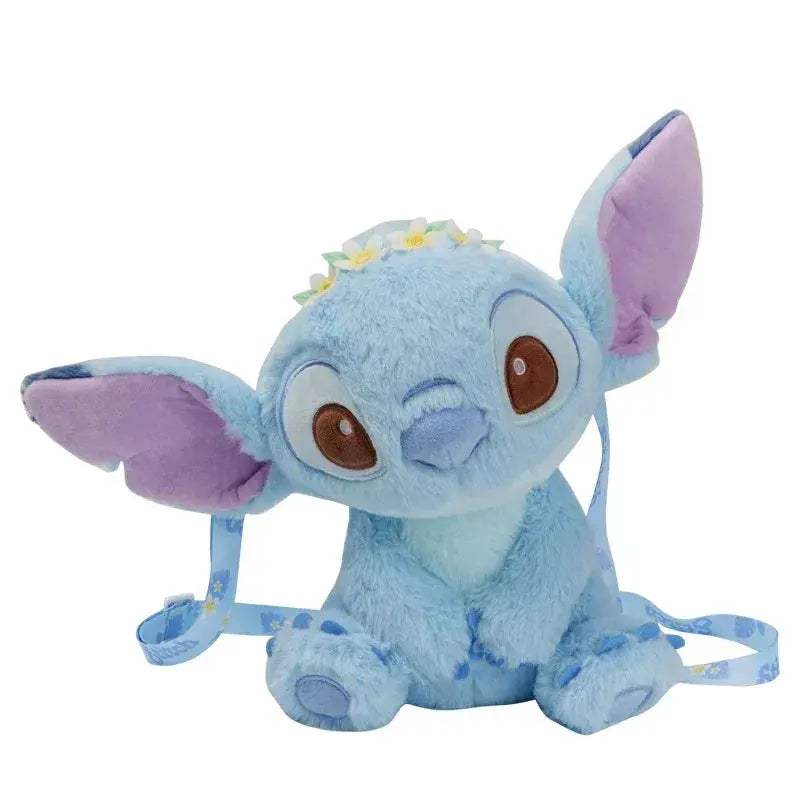 Disney Lotso And Stitch Plush Backpack With Adjustable Straps - ToylandEU