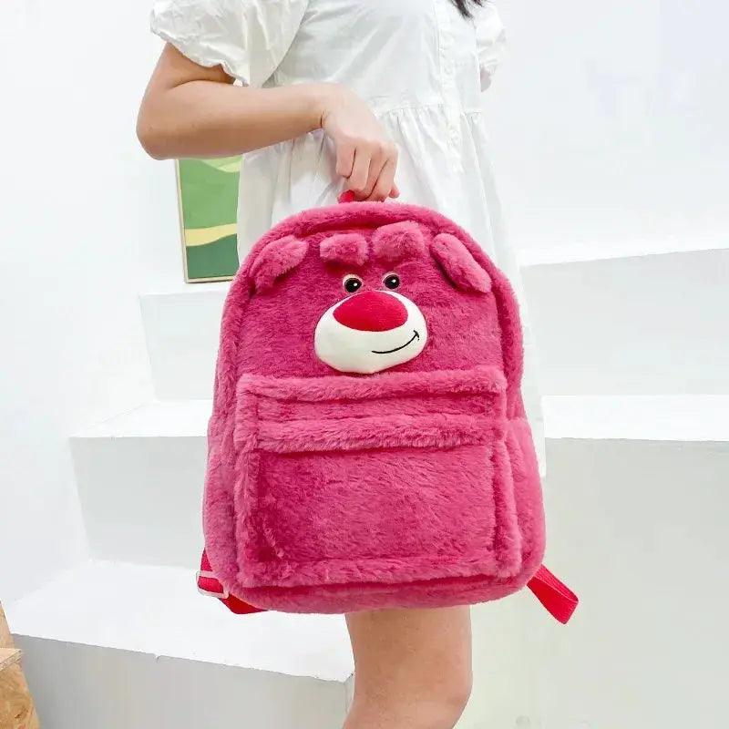  Disney Lotso Plush Backpack Large Capacity Kids Bag -  ToylandEU™