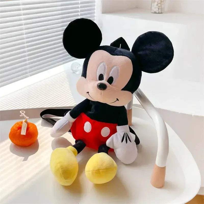 Disney Mickey Plush Backpack Soft Cartoon Bag For Girls - ToylandEU