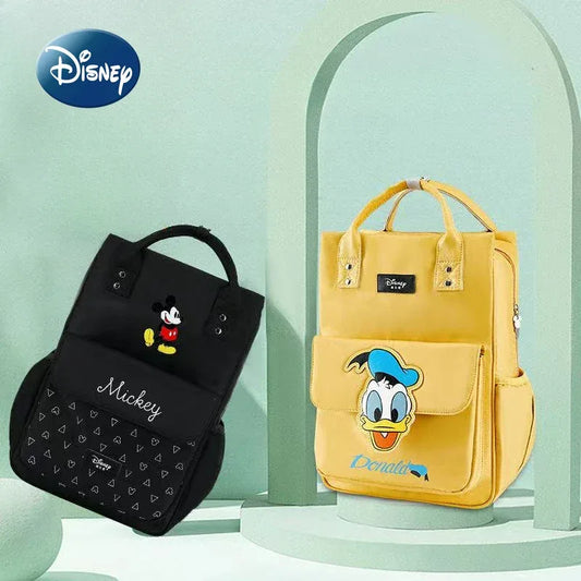 Disney New Diaper Bag Backpack Luxury Brand Original Fashion Baby Diaper Bag Backpack Cartoon Cute Storage Baby Bag High Quality - ToylandEU