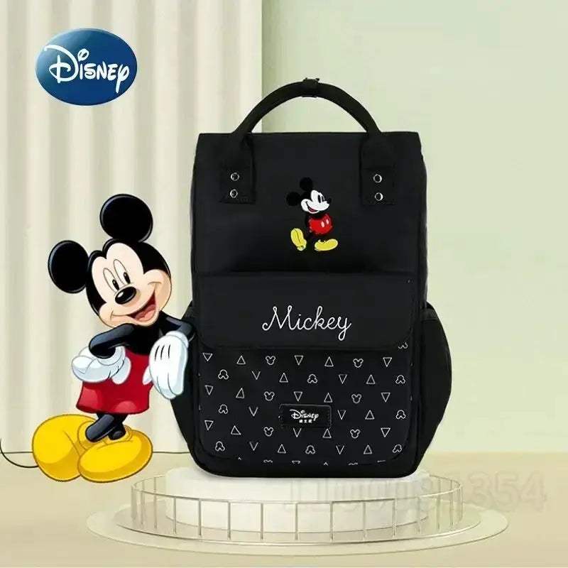 Disney New Diaper Bag Backpack Luxury Brand Original Fashion Baby Diaper Bag Backpack Cartoon Cute Storage Baby Bag High Quality - ToylandEU
