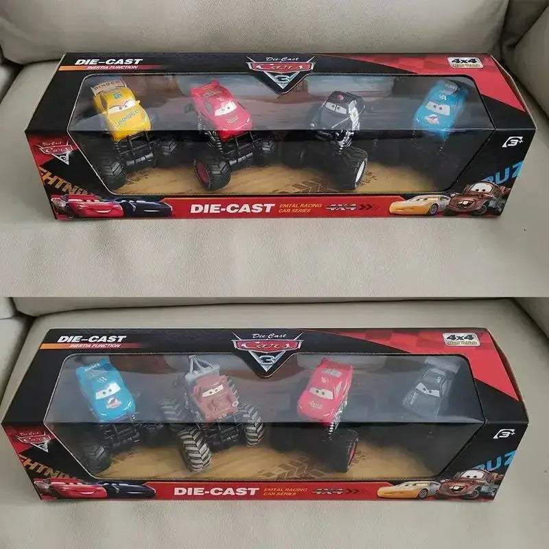 Disney Pixar Cars Pullback Toy Set With Lightning McQueen - ToylandEU