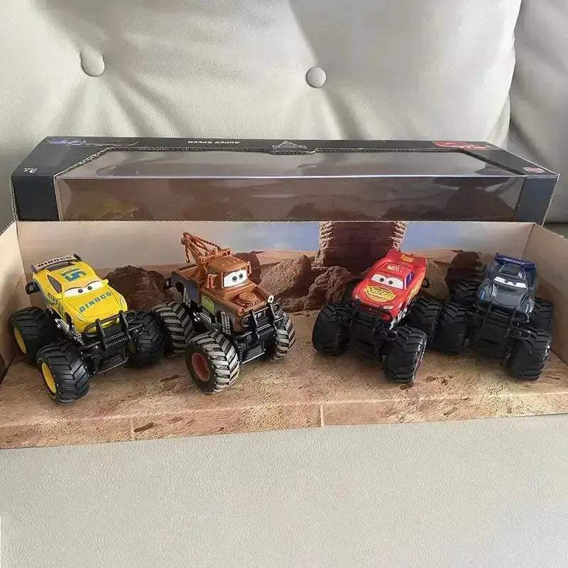 Disney Pixar Cars Pullback Toy Set With Lightning McQueen - ToylandEU