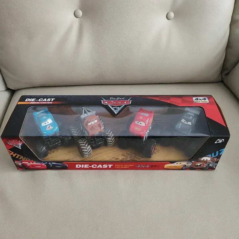 Disney Pixar Cars Pullback Toy Set With Lightning McQueen - ToylandEU