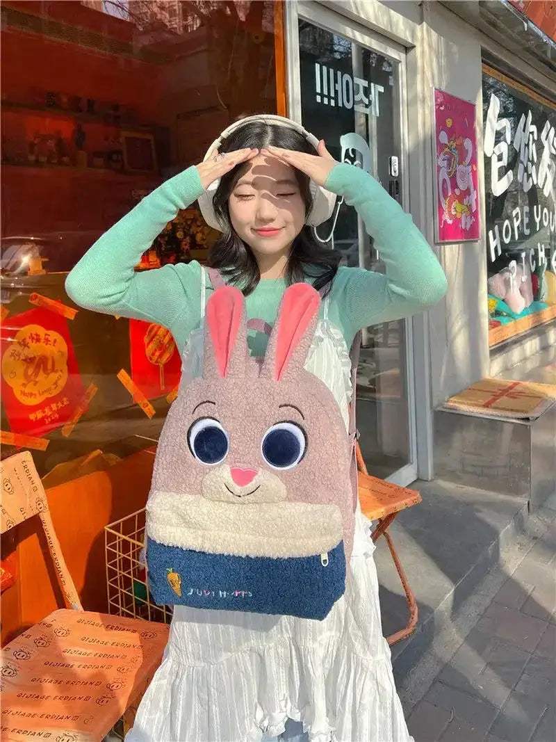 Disney Plush Backpack Nick And Judy Zootopia Ultra Lightweight - ToylandEU