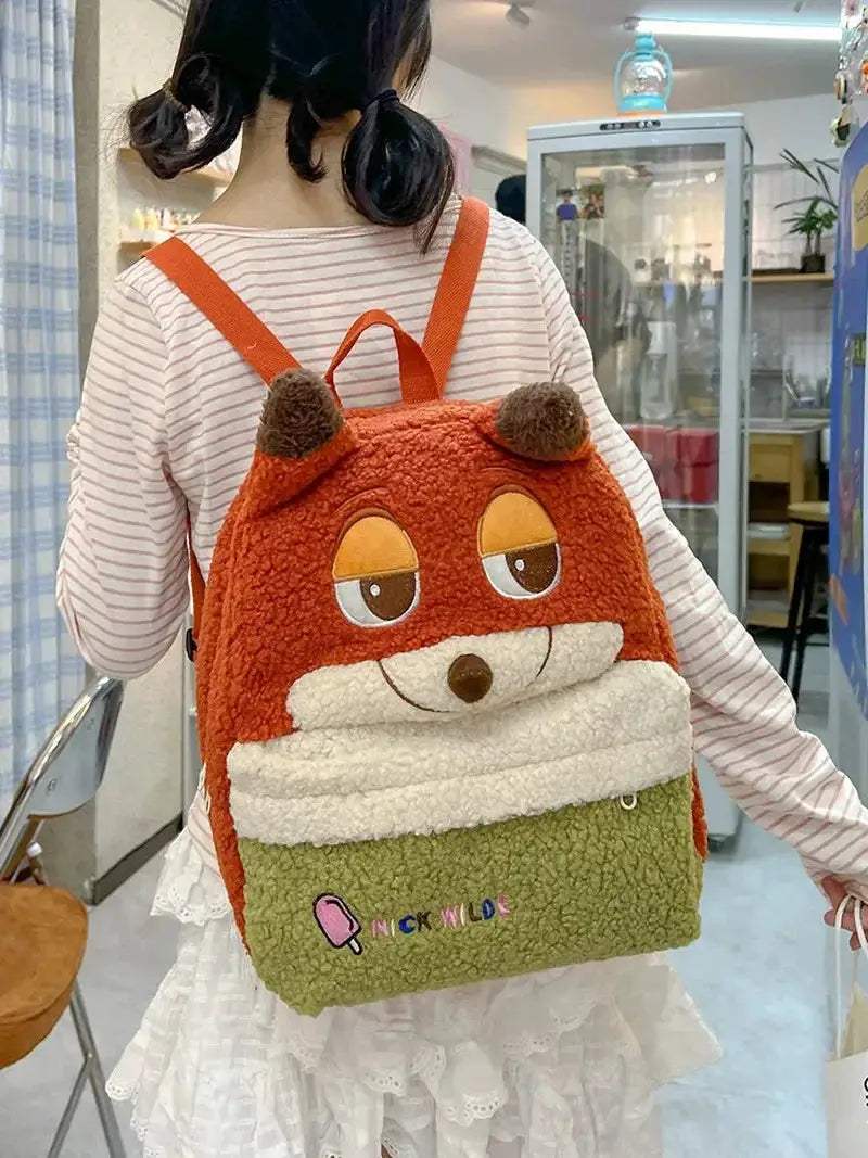 Disney Plush Backpack Nick And Judy Zootopia Ultra Lightweight - ToylandEU