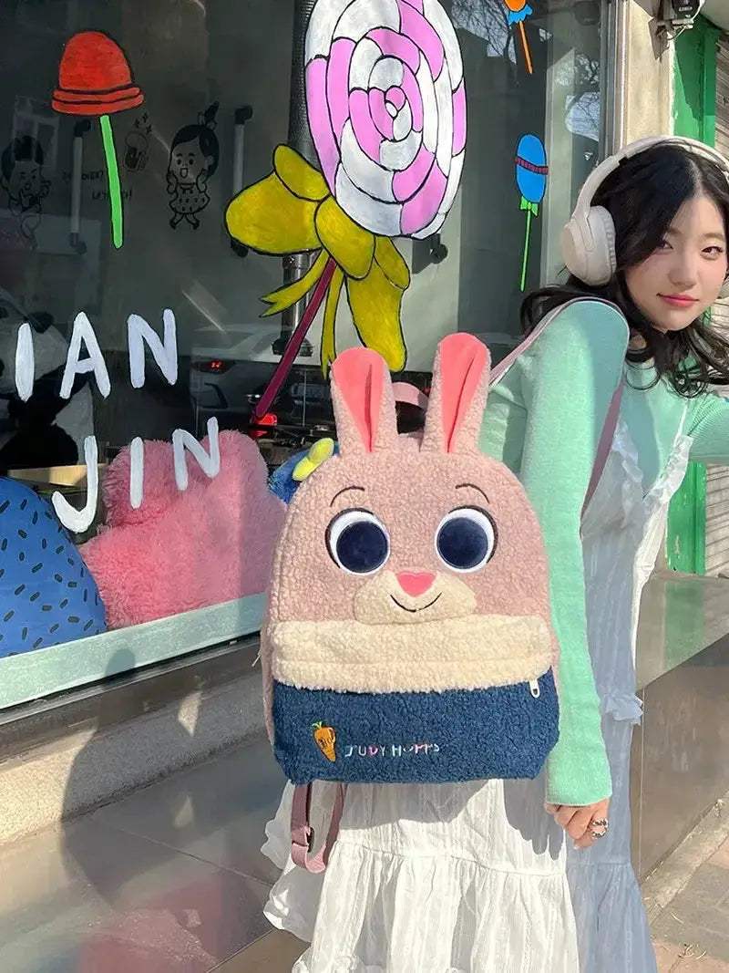 Disney Plush Backpack Nick And Judy Zootopia Ultra Lightweight - ToylandEU
