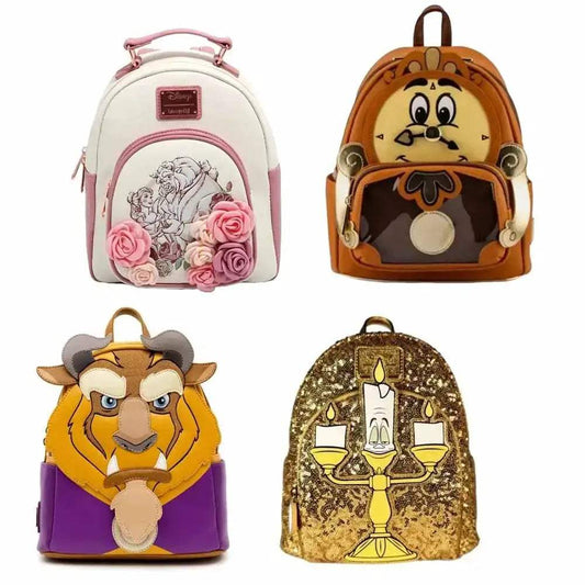 Disney Plush Cosplay Mini Backpack Scrump Cogsworth With Double Straps - ToylandEU