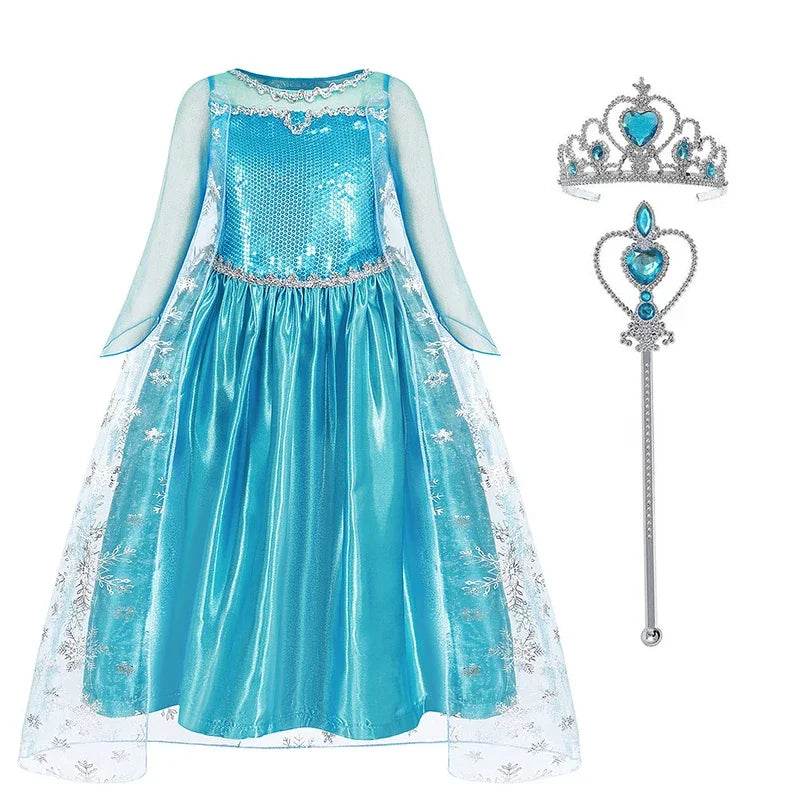 Disney Princess Dress Mesh Ball Gown For Girls Birthday - ToylandEU
