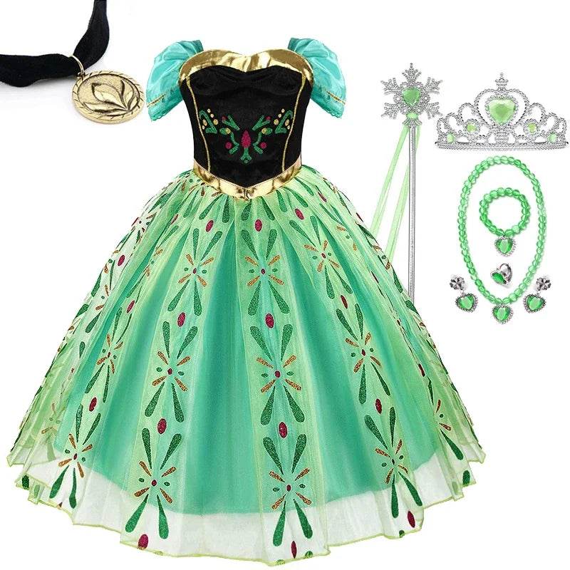 Disney Princess Dress Mesh Ball Gown For Girls Birthday - ToylandEU