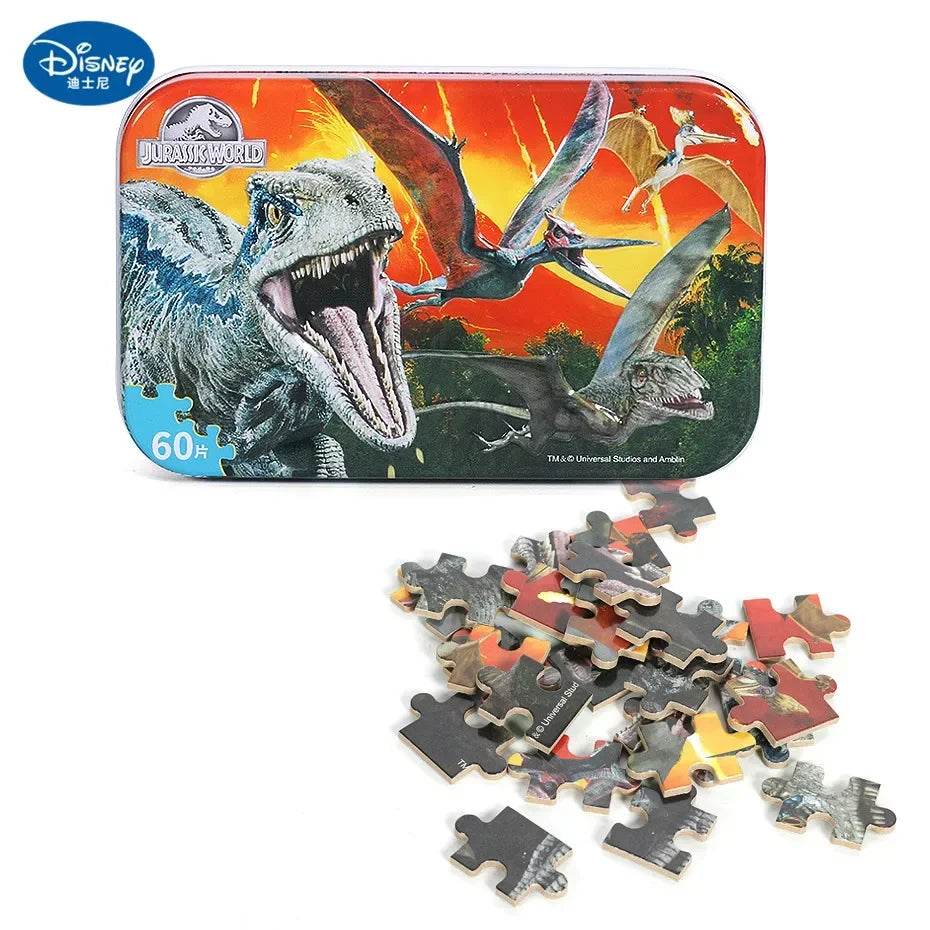 Disney Princess Frozen Spider-Man 60-Piece Wooden Puzzle Toy - ToylandEU