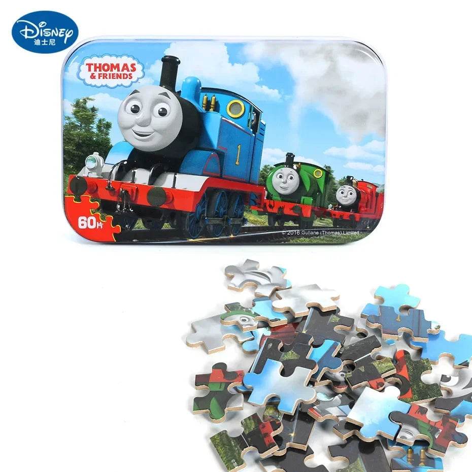 Disney Princess Frozen Spider-Man 60-Piece Wooden Puzzle Toy - ToylandEU