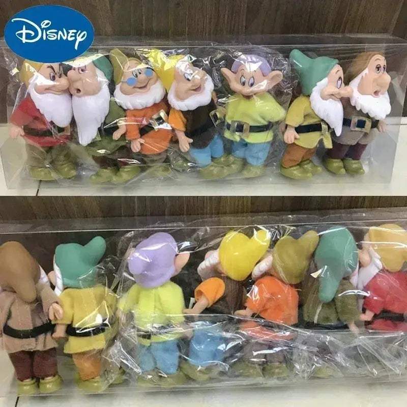 Disney Snow White Seven Dwarfs Collectible Action Figures Set 15cm - ToylandEU