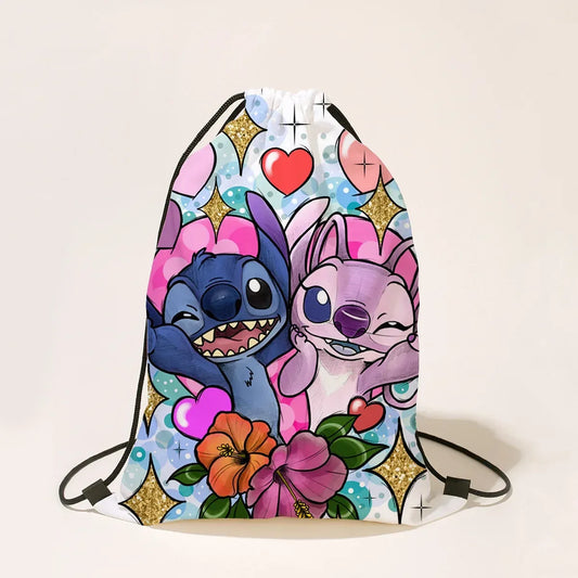 Disney Stitch Drawstring Backpack for Kids Unisex Party Gift - ToylandEU