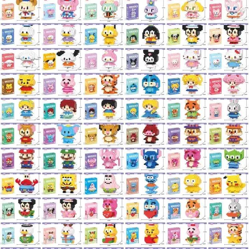 Disney Stitch Lego Compatible Building Block Set For Kids - ToylandEU