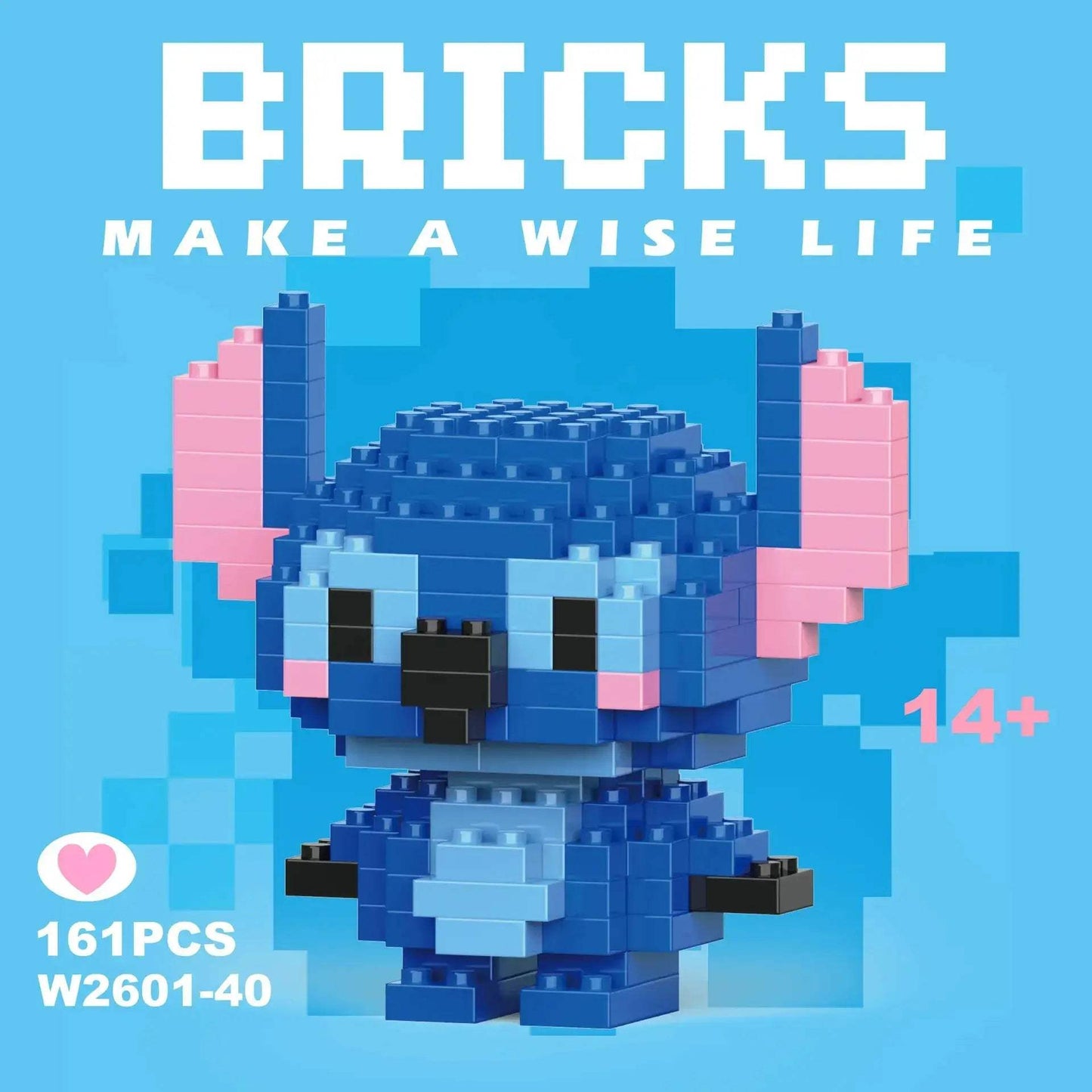 Disney Stitch Lego Compatible Building Block Set For Kids - ToylandEU